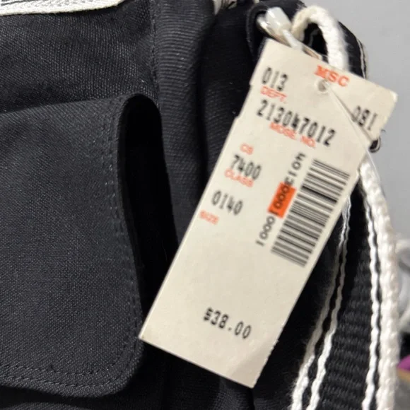 Liz Claiborne Black Crossbody Tote Bag 
Accessories Bag / Mens Messenger Bag - Picture 8 of 8